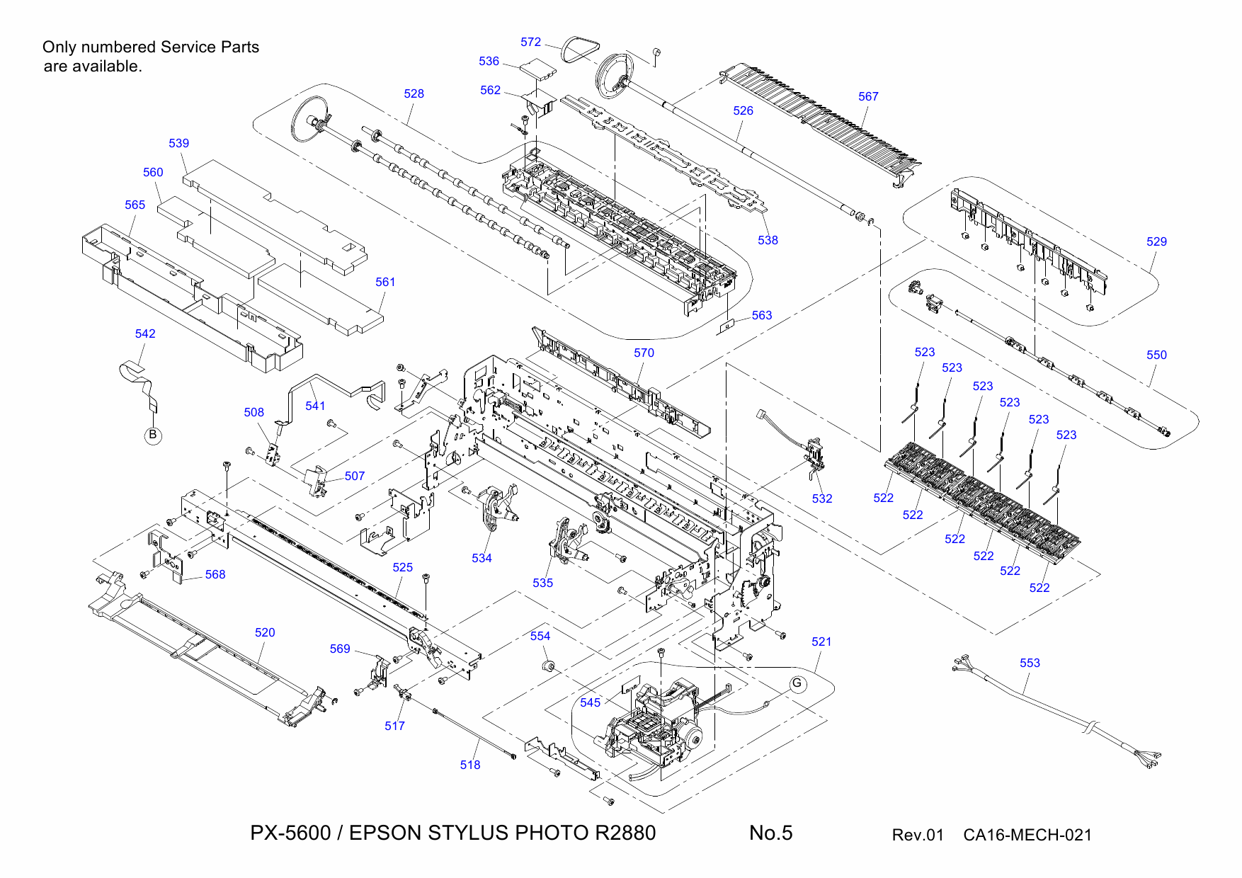 EPSON StylusPhoto R2880 Parts Manual-6 EPSON StylusPhoto R2880 Parts Manual-6
